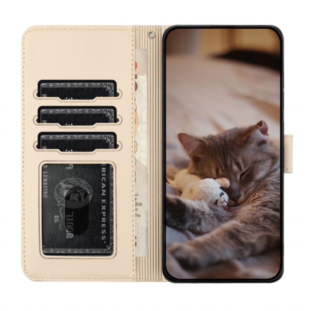 Folio-hoesje iPhone 16 Pro Max Telefoonhoesje Kattenverhalen