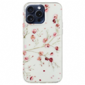 Hoesje iPhone 16 Pro Max Bloemen Bescherming Hoesje