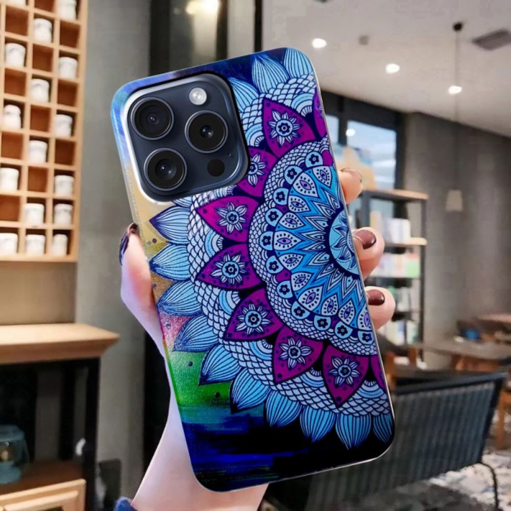 Hoesje iPhone 16 Pro Max Mandala Bescherming Hoesje