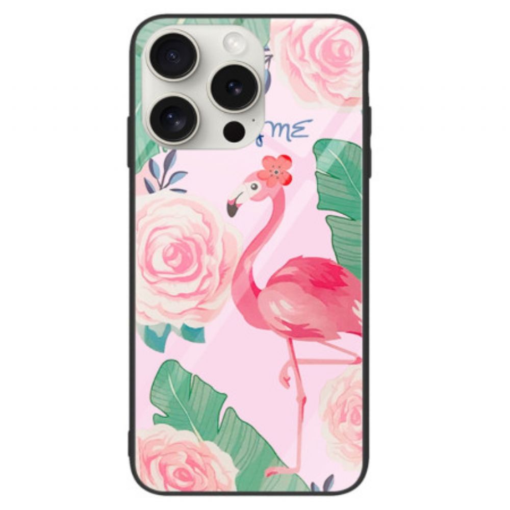 Hoesje Voor iPhone 16 Pro Max Vogel Van Gehard Glas