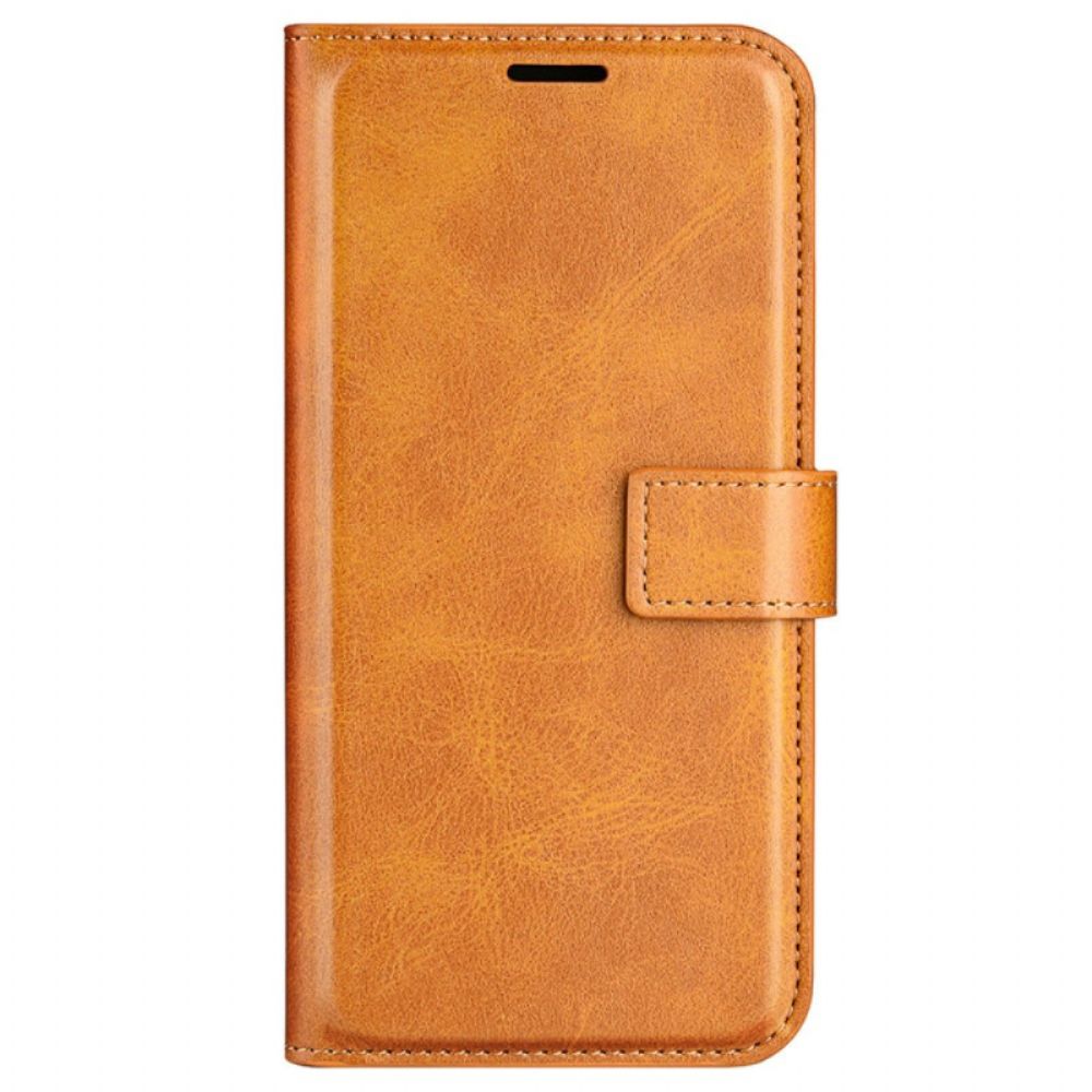 Leren Hoesje Voor iPhone 16 Pro Max Leerstijl