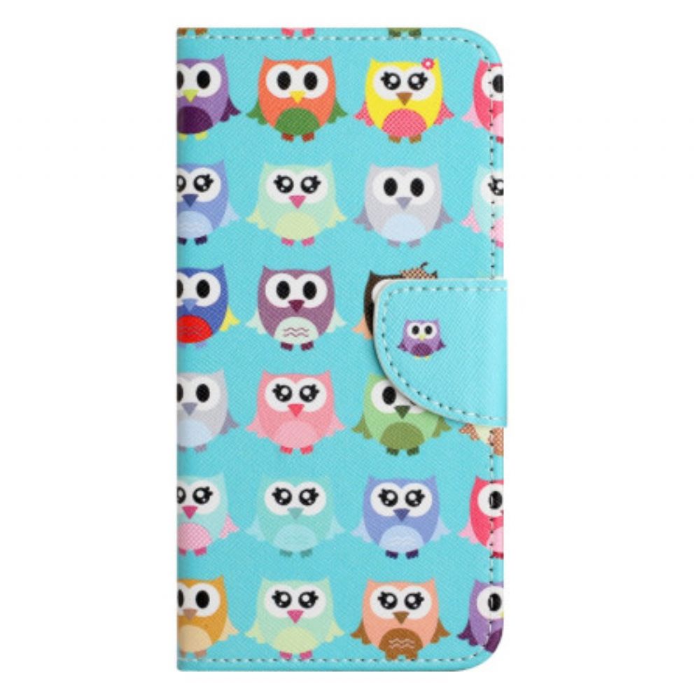 Leren Hoesje Voor iPhone 16 Pro Max Uilenstam