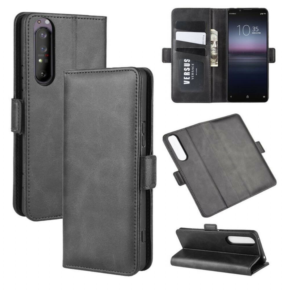 Folio-hoesje voor Sony Xperia 1 II Flip Case Dubbele Klep