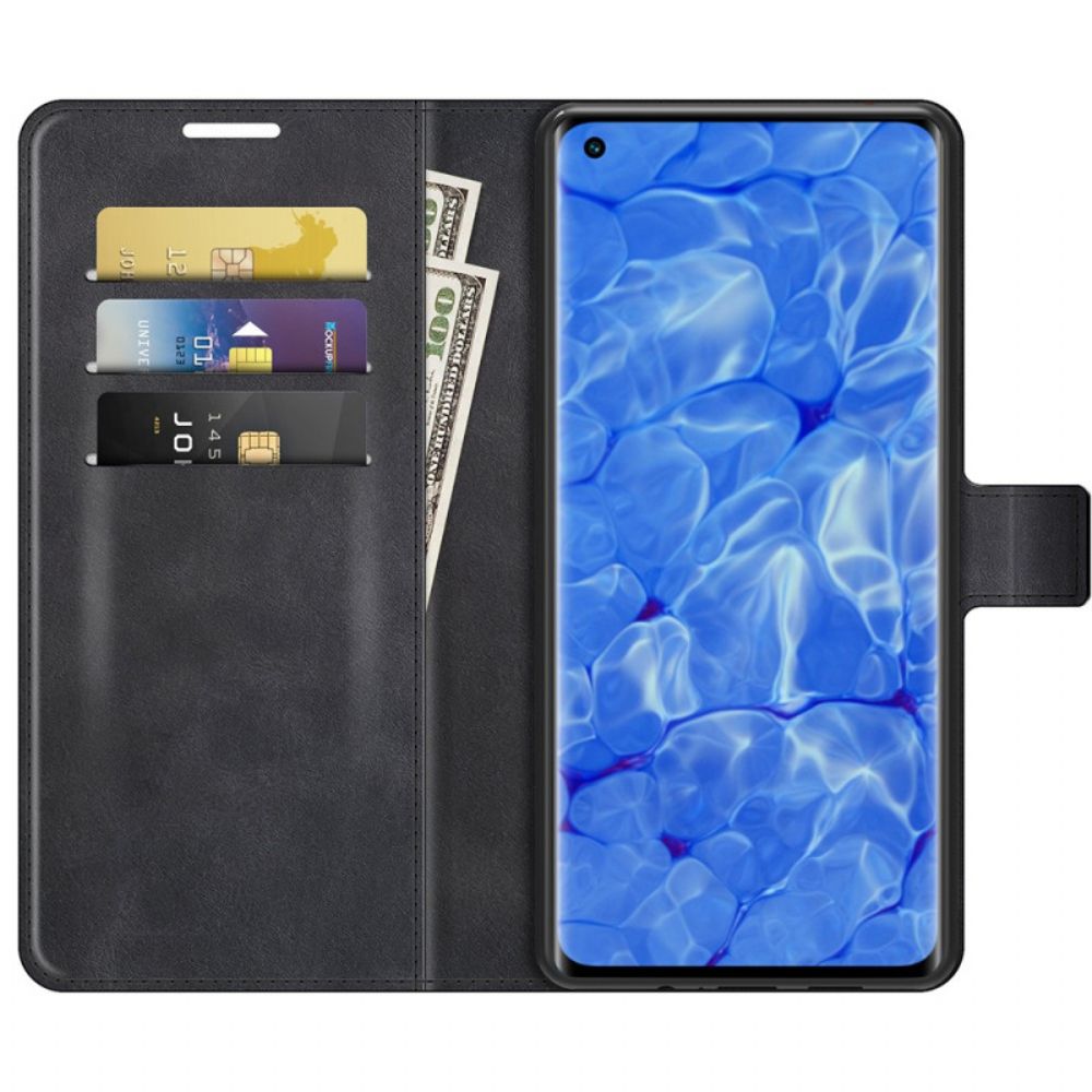 Folio-hoesje voor Oppo Reno 6 Pro 5G Skin-touch-zachtheid