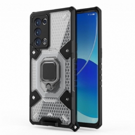 Hoesje voor Oppo Reno 6 Pro 5G Slang Met Ring