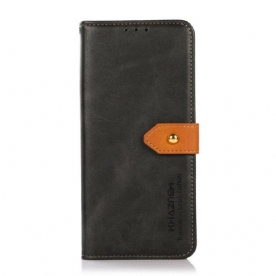 Flip Case voor Xiaomi Redmi Note 10 5G Met Khazneh-riem