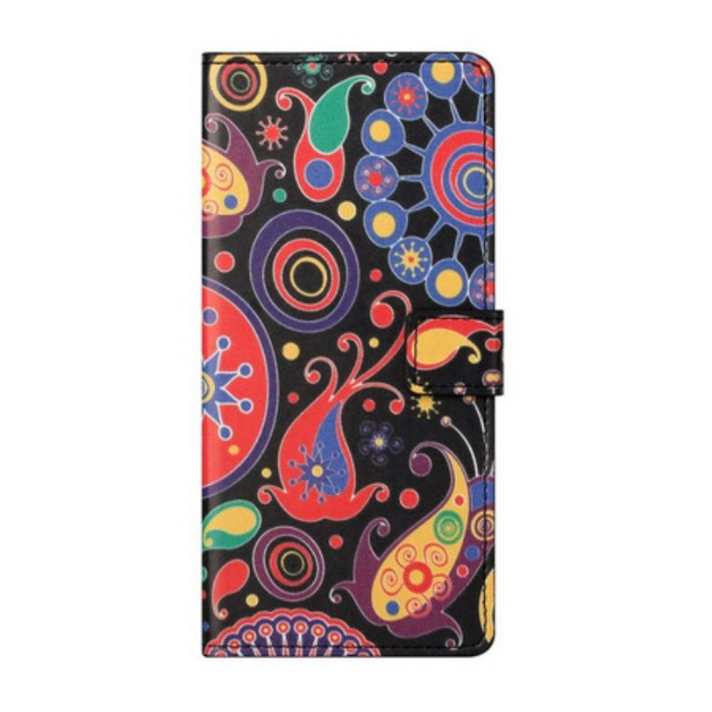 Folio-hoesje voor Xiaomi Redmi Note 10 5G Galaxy-ontwerp