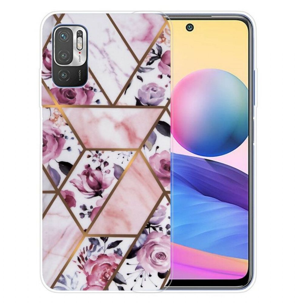 Hoesje voor Xiaomi Redmi Note 10 5G Geometrisch Marmer