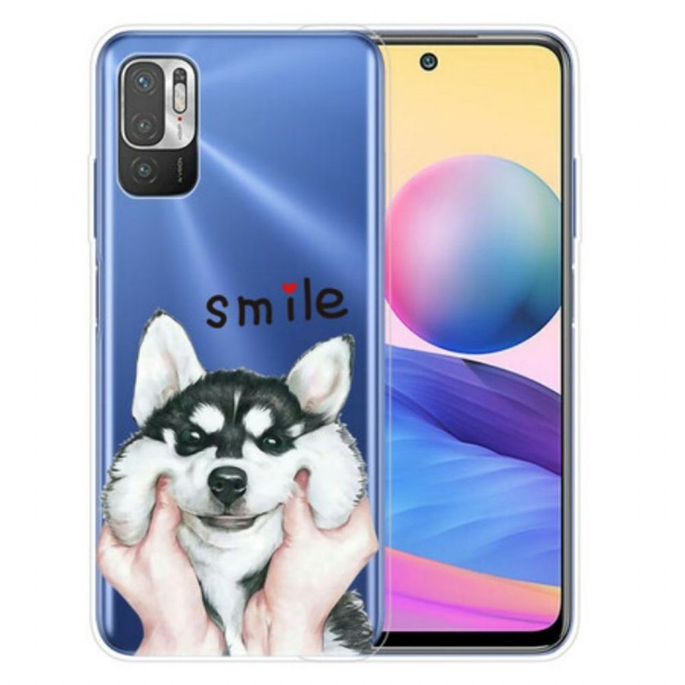 Hoesje voor Xiaomi Redmi Note 10 5G Lach Hond