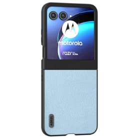 Hoesje Motorola Razr 50 Antislip Litchi-textuur Abeel