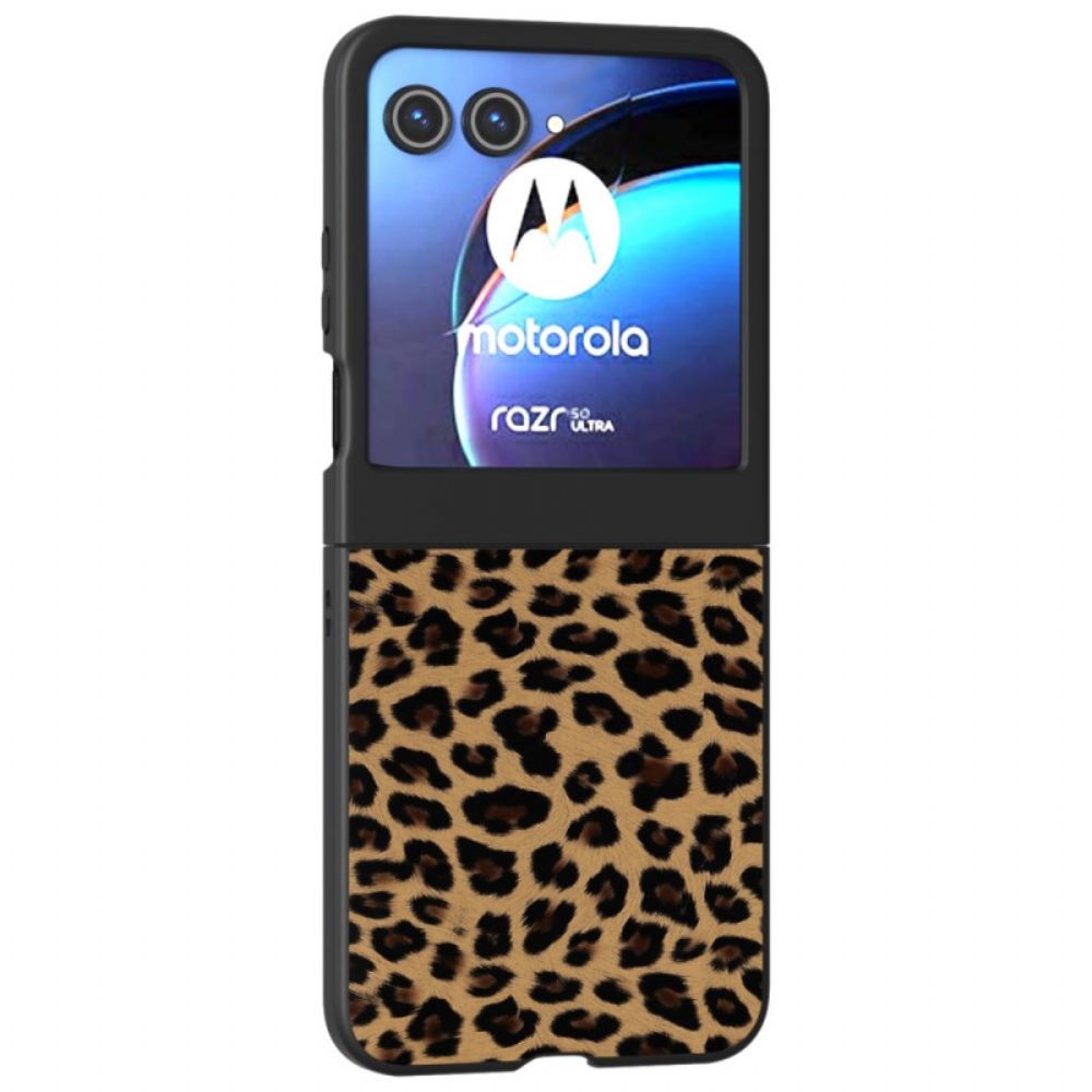 Hoesje Voor Motorola Razr 50 Luipaard