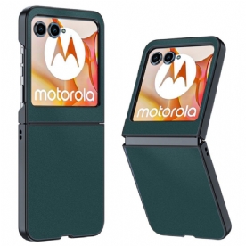 Hoesje Voor Motorola Razr 50 Ultradun Leereffect