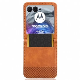 Hoesje Voor Motorola Razr 50 Vintaga Fries Kaarthouder