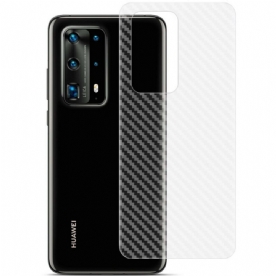 Achterfilm Voor Huawei P40 Pro Carbon Style Imak