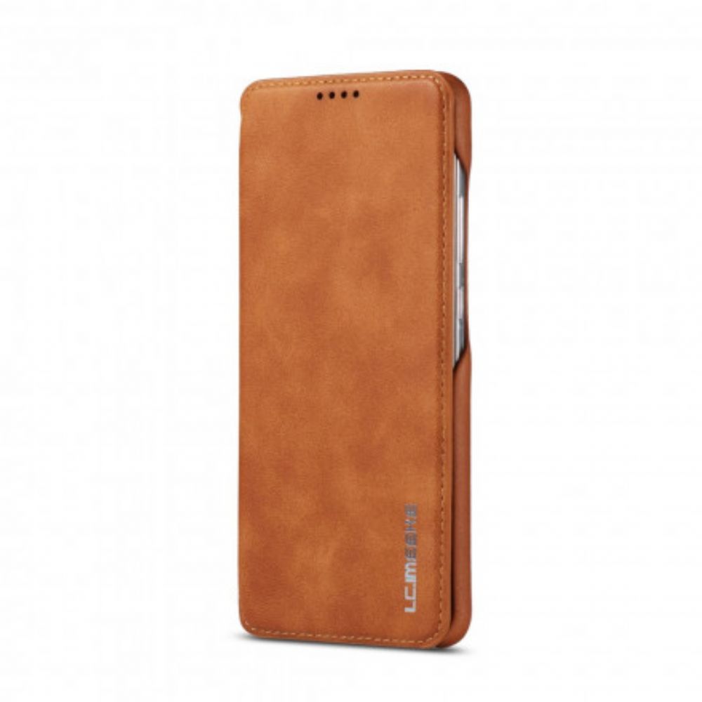 Bescherming Hoesje voor Huawei P40 Pro Folio-hoesje Lc.imeeke Leereffect