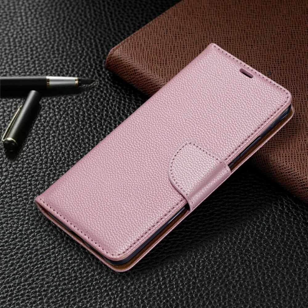 Folio-hoesje voor Huawei P40 Pro Flip Case Litchi Flap Schuin