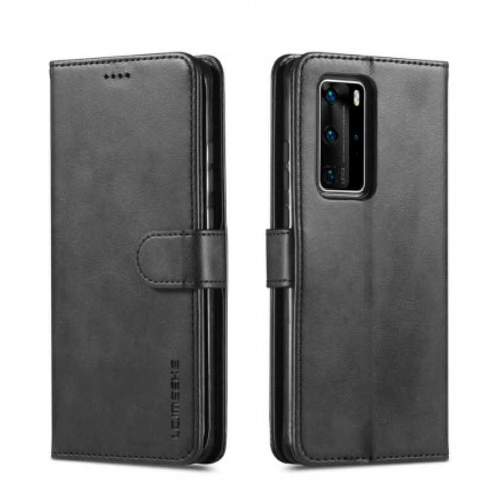 Folio-hoesje voor Huawei P40 Pro Lc.imeeke Leereffect