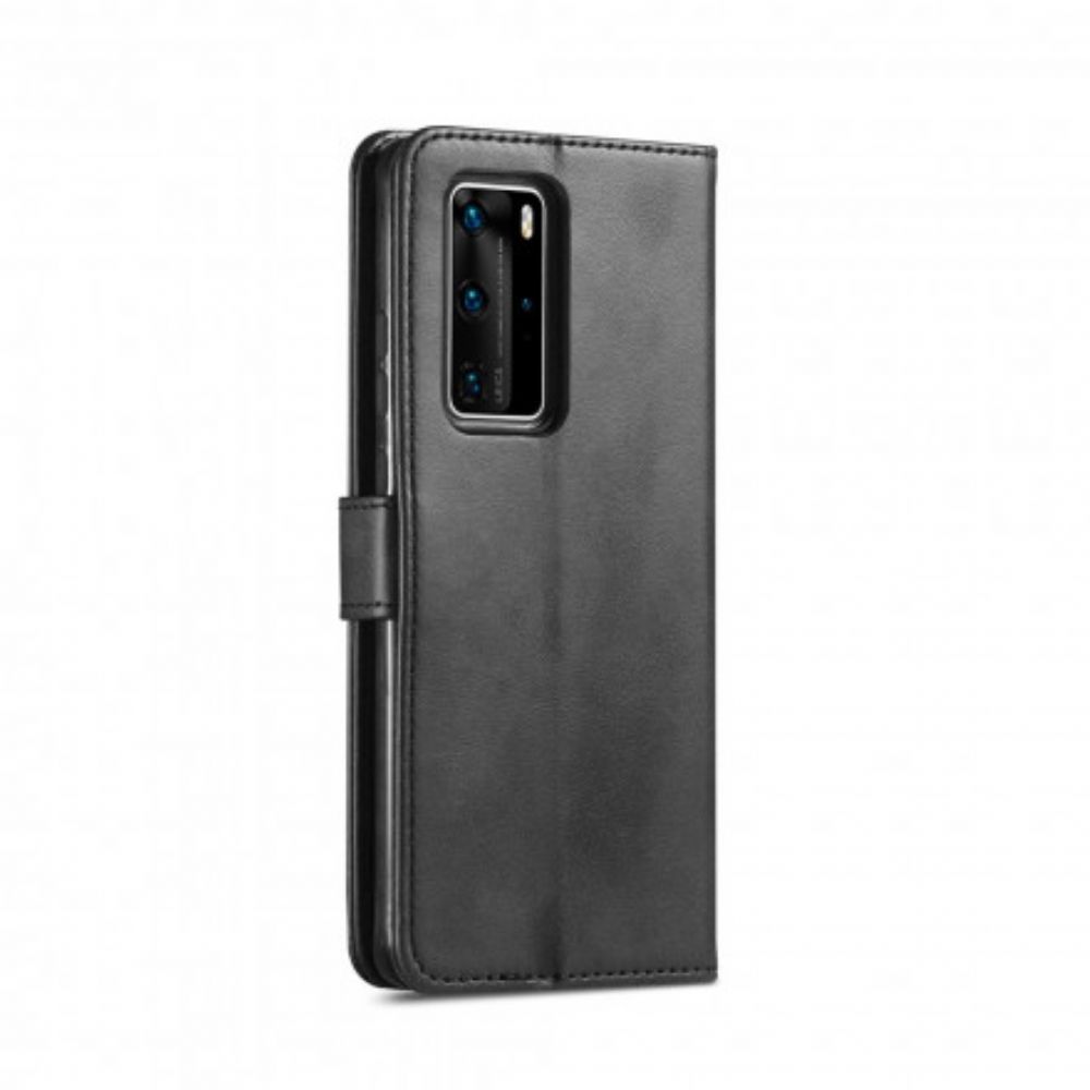 Folio-hoesje voor Huawei P40 Pro Lc.imeeke Leereffect