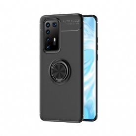 Hoesje voor Huawei P40 Pro Draaiende Ring