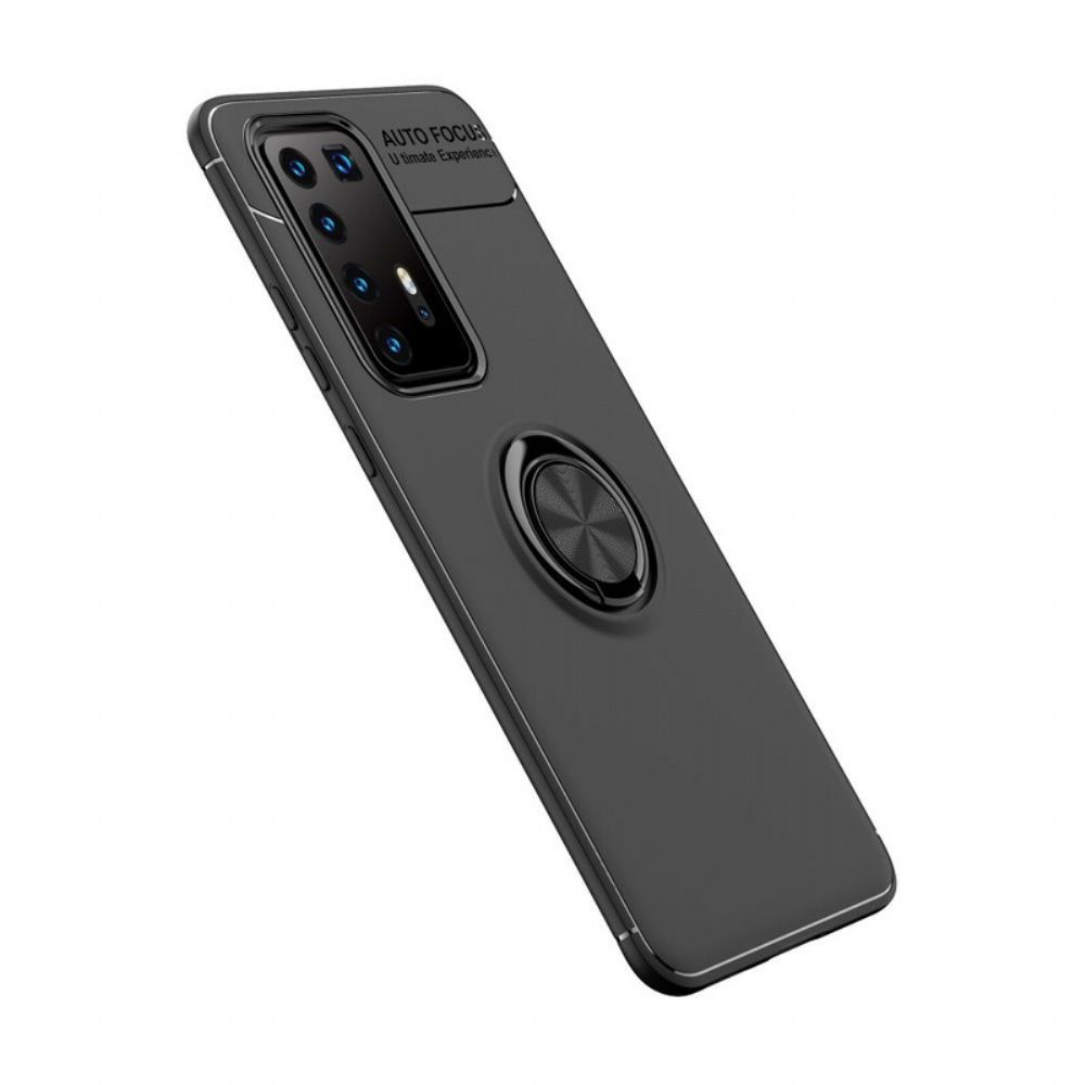 Hoesje voor Huawei P40 Pro Draaiende Ring