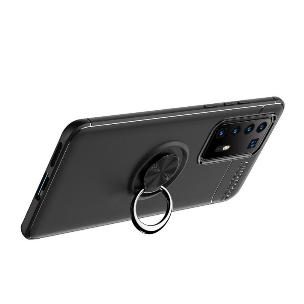 Hoesje voor Huawei P40 Pro Draaiende Ring