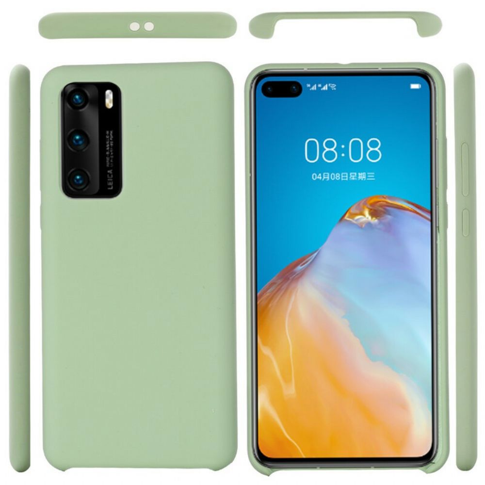 Hoesje voor Huawei P40 Pro Premium Vloeibare Siliconen