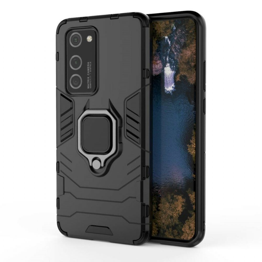 Hoesje voor Huawei P40 Pro Resistente Ring