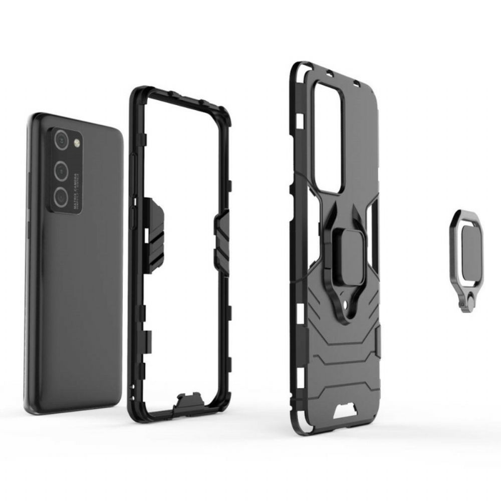 Hoesje voor Huawei P40 Pro Resistente Ring