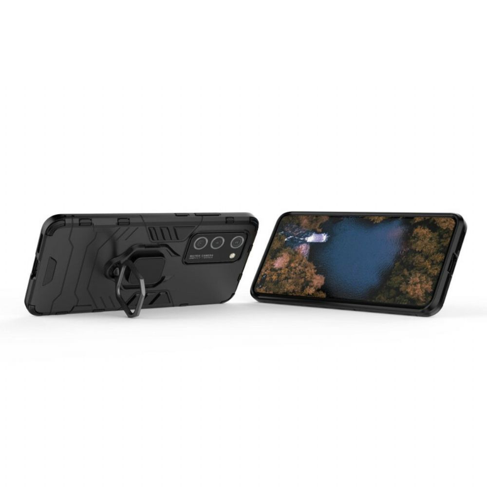 Hoesje voor Huawei P40 Pro Resistente Ring