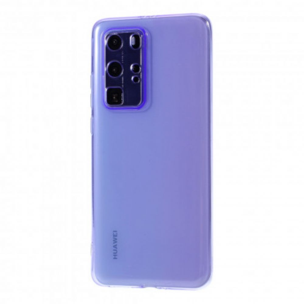 Hoesje voor Huawei P40 Pro Siliconenkleuren