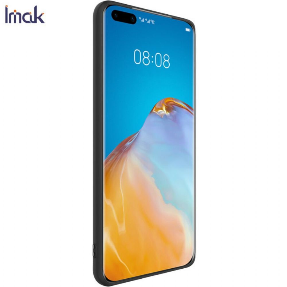 Hoesje voor Huawei P40 Pro Uc-1 Serie Mat Siliconen Imak