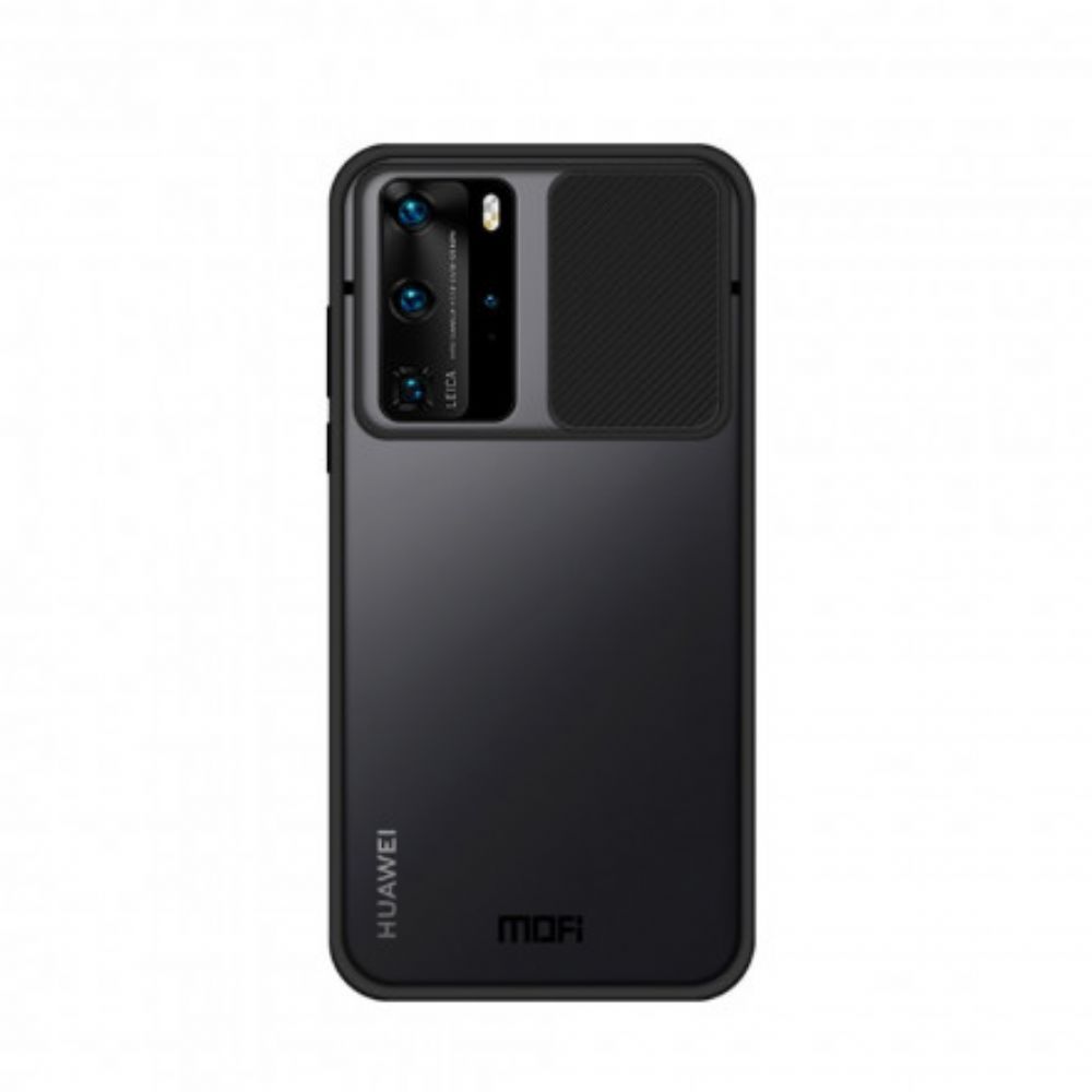 Telefoonhoesje voor Huawei P40 Pro Camshield Gekleurde Randen Mofi