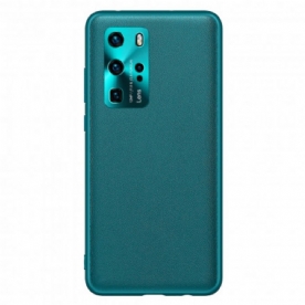 Telefoonhoesje voor Huawei P40 Pro Stijl Leer Kleur