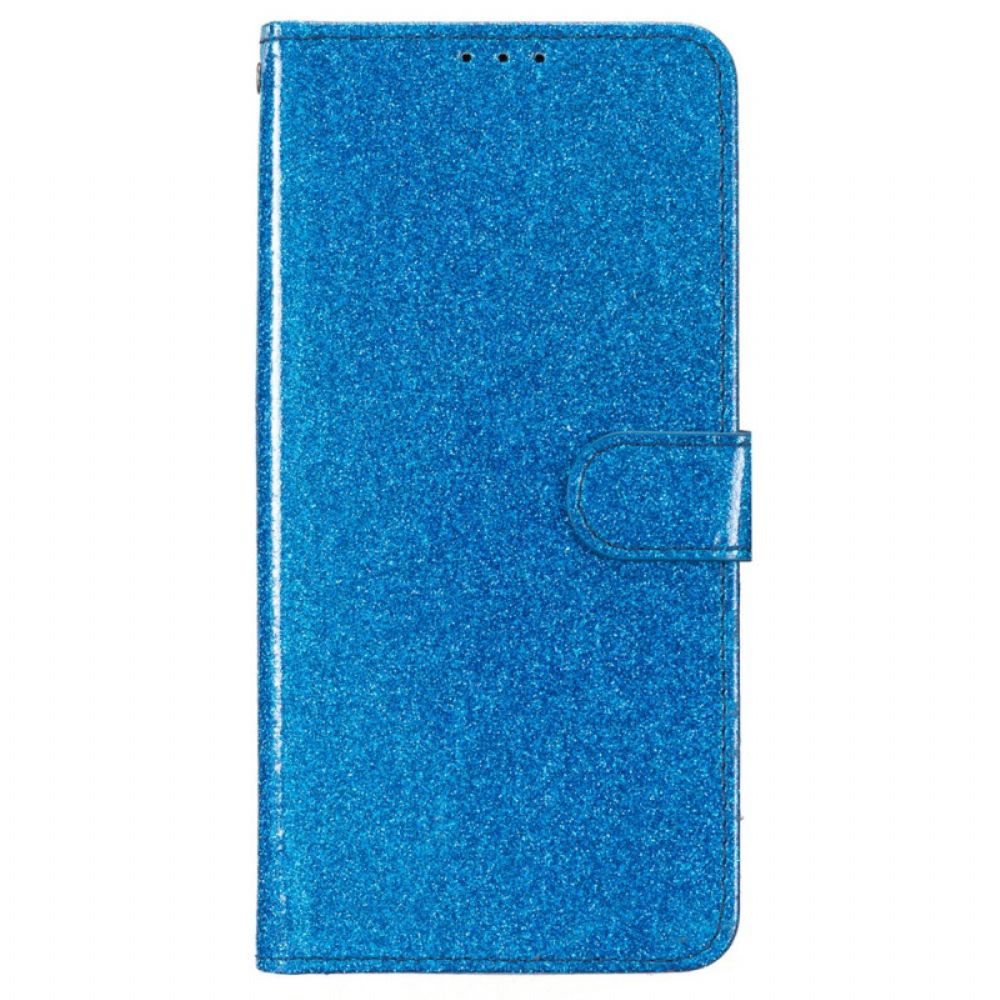 Flip Case Leren Samsung Galaxy A16 5g Glitters