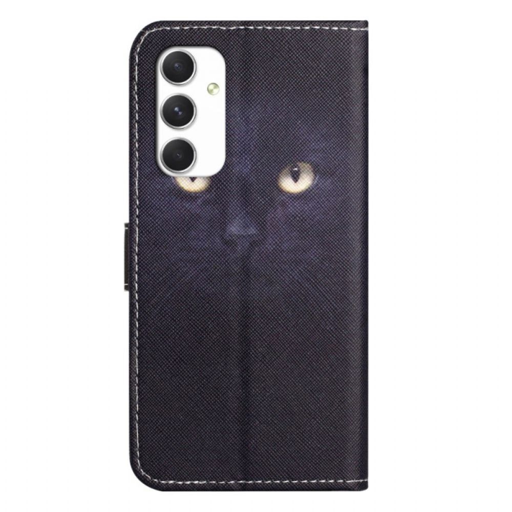 Folio-hoesje Samsung Galaxy A16 5g Kattenogen