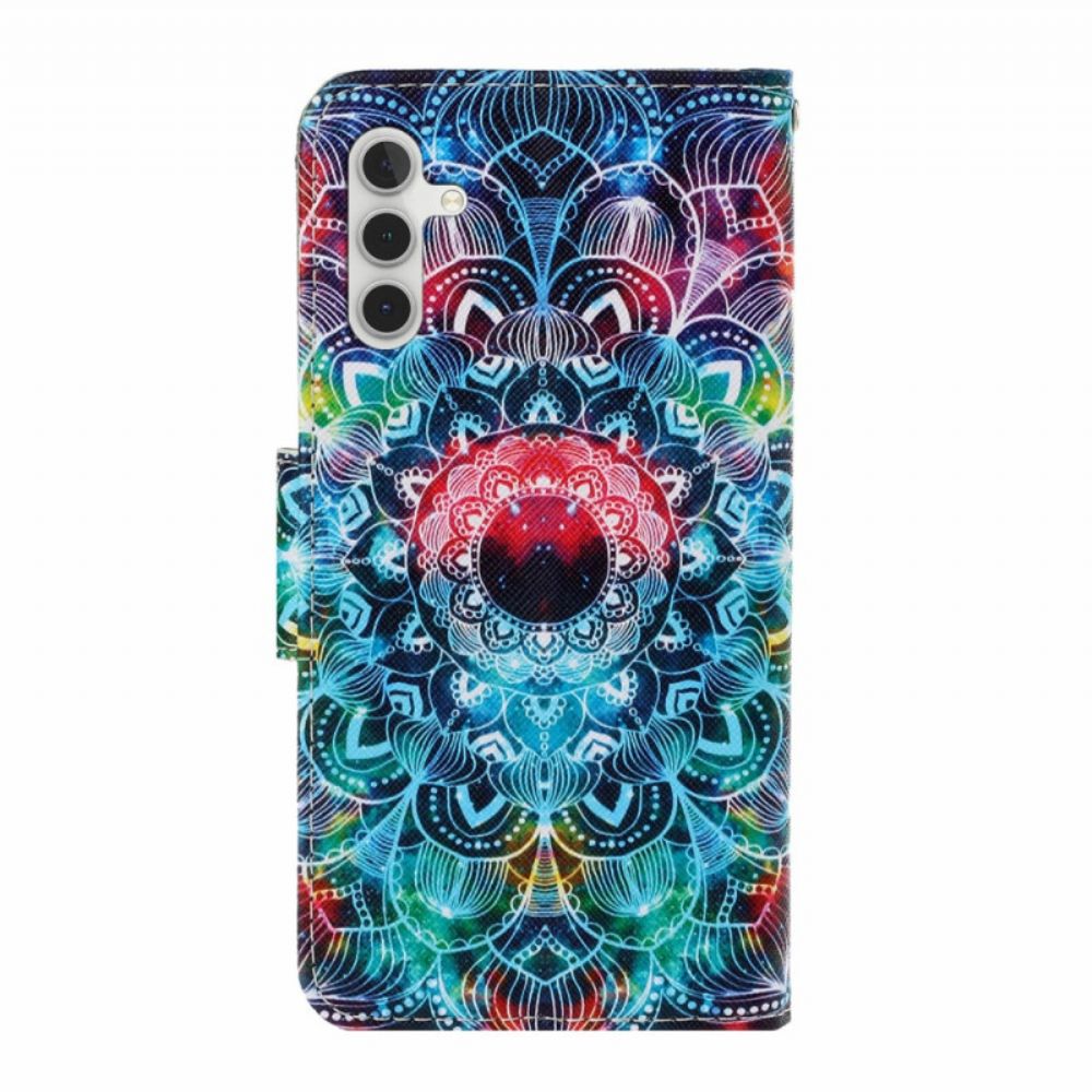 Folio-hoesje Samsung Galaxy A16 5g Telefoonhoesje Mandalapatroon