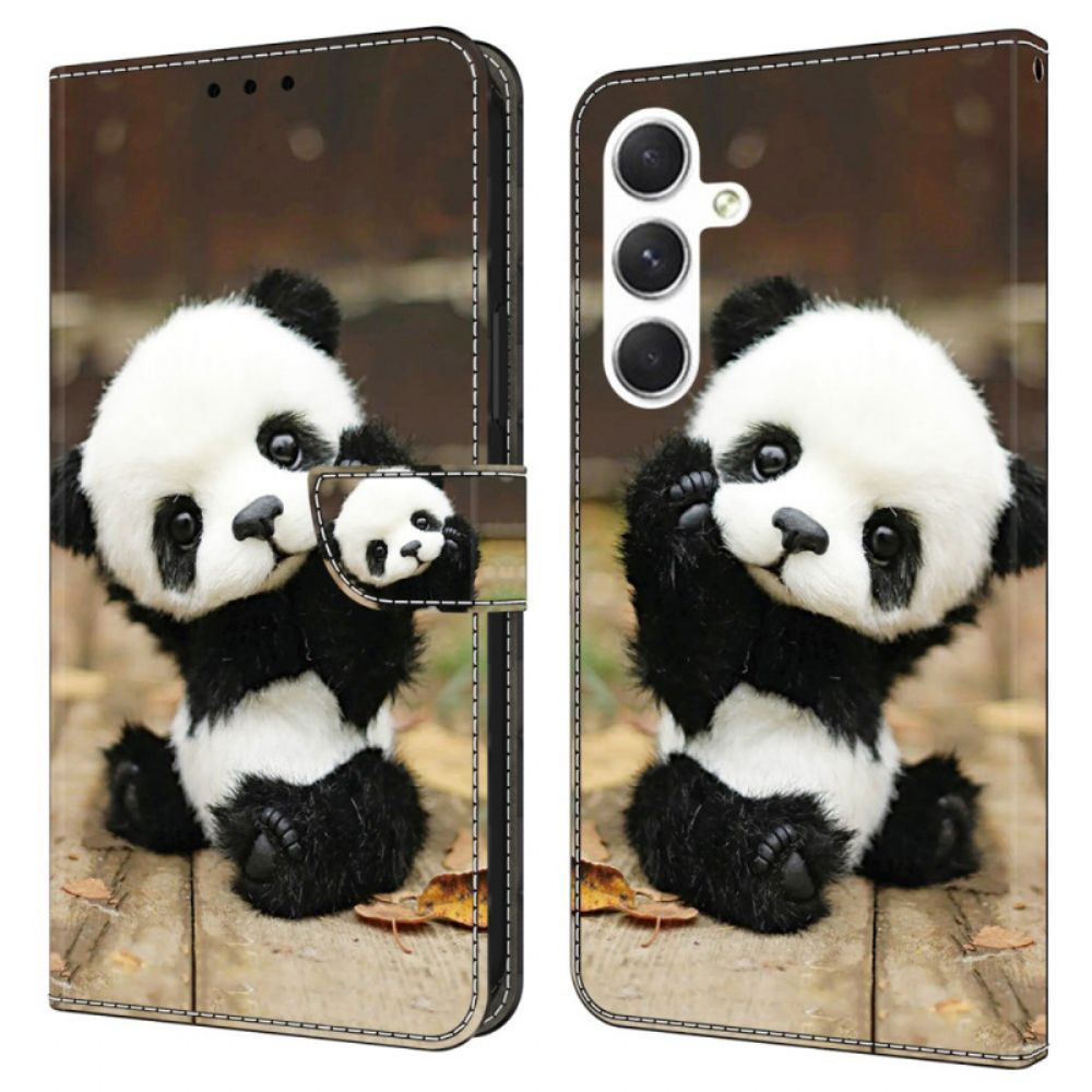 Folio-hoesje Samsung Galaxy A16 5g Telefoonhoesje Panda