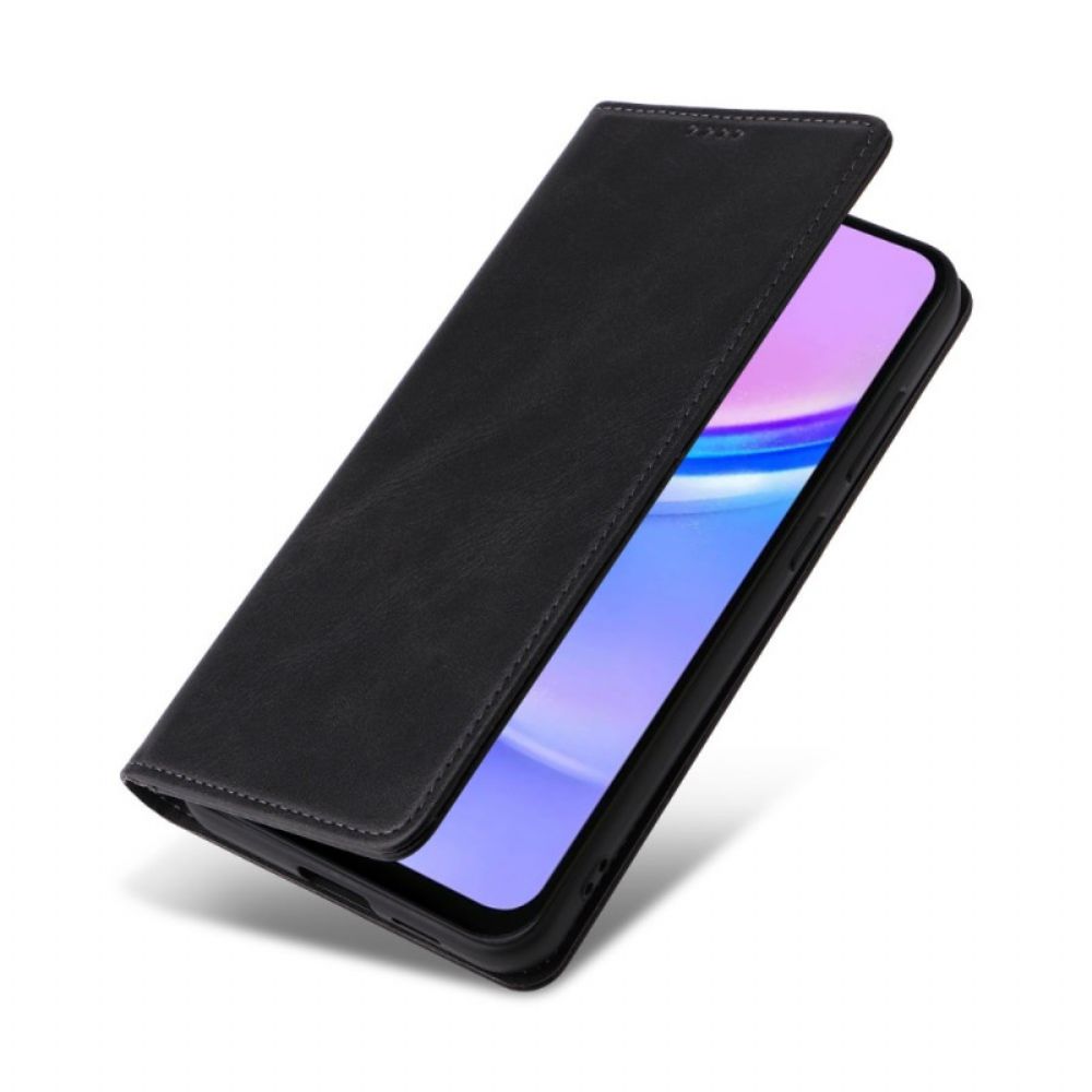 Folio-hoesje Voor Samsung Galaxy A16 5g Ledereffect