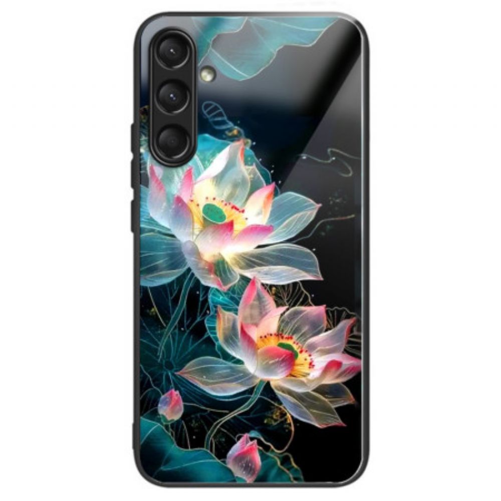 Hoesje Samsung Galaxy A16 5g Bloemen Van Gehard Glas