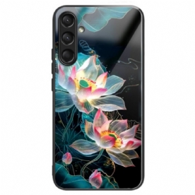 Hoesje Samsung Galaxy A16 5g Bloemen Van Gehard Glas