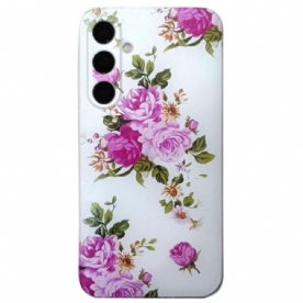 Hoesje Samsung Galaxy A16 5g Elegant Bloemmotief