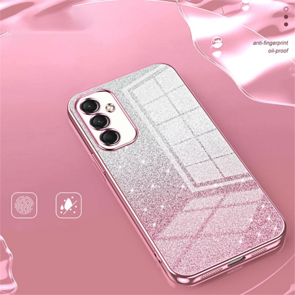 Hoesje Samsung Galaxy A16 5g Verloopglitter Bescherming Hoesje