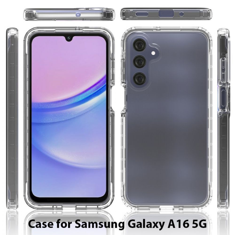 Hoesje Voor Samsung Galaxy A16 5g Transparant Versterkt