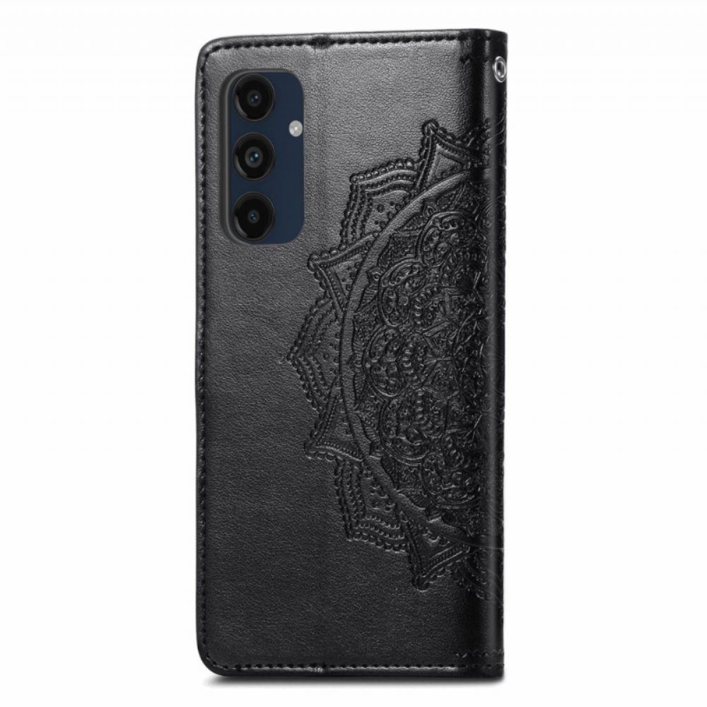 Leren Hoesje Voor Samsung Galaxy A16 5g Barokke Mandala