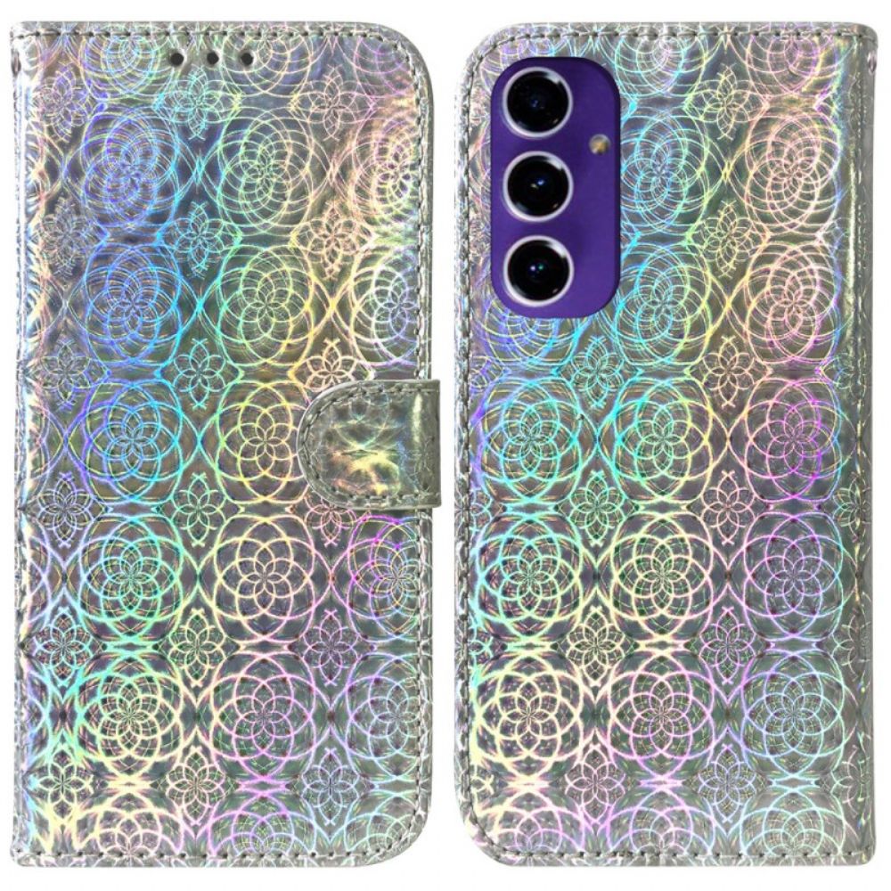 Leren Hoesje Voor Samsung Galaxy A16 5g Discostijl