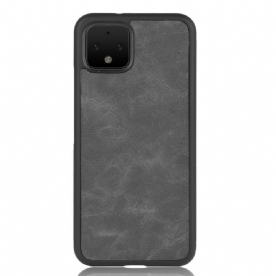 Hoesje voor Google Pixel 4 Vintage Look Leereffect