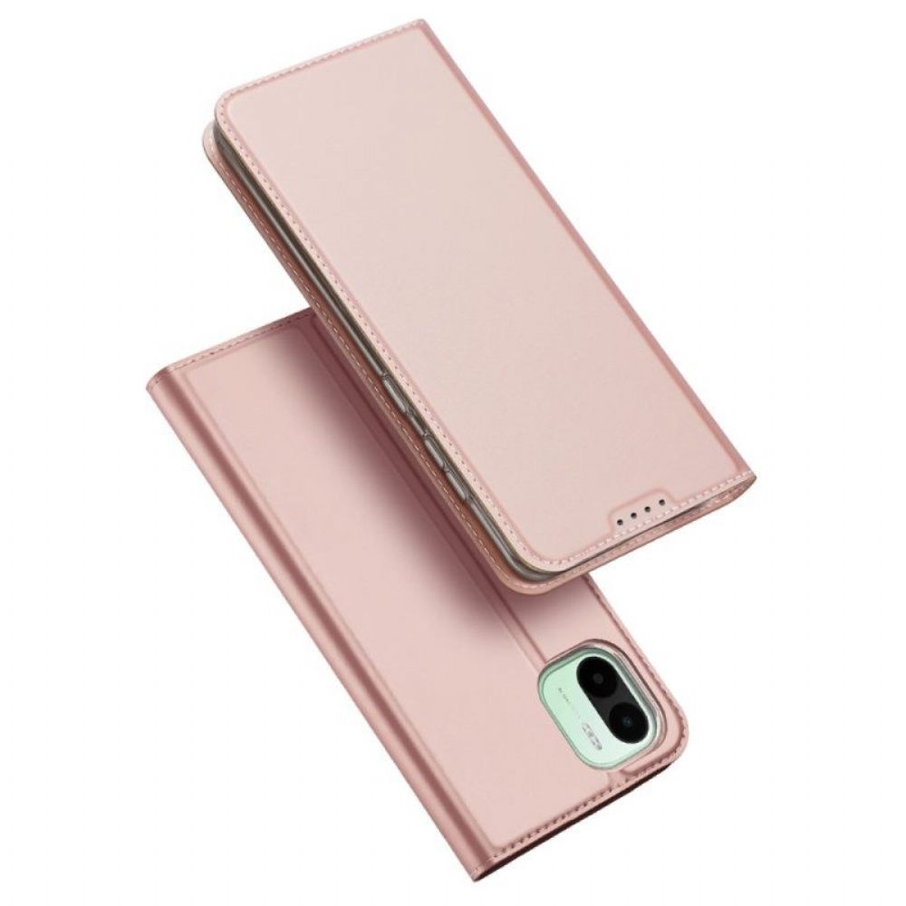 Bescherming Hoesje voor Xiaomi Redmi A1 Folio-hoesje Skinpro Dux Ducis