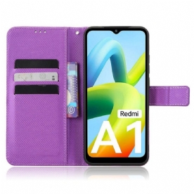 Folio-hoesje voor Xiaomi Redmi A1 Met Ketting Riem Selectie