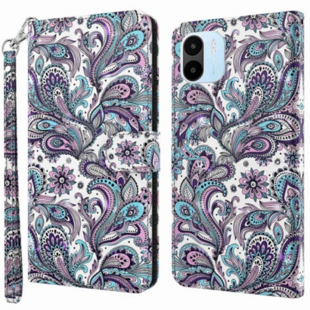 Folio-hoesje voor Xiaomi Redmi A1 Paisley