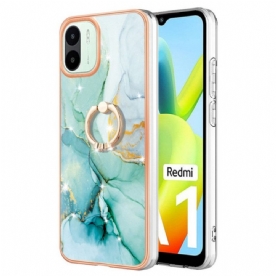 Hoesje voor Xiaomi Redmi A1 Marmer Met Ringsteun